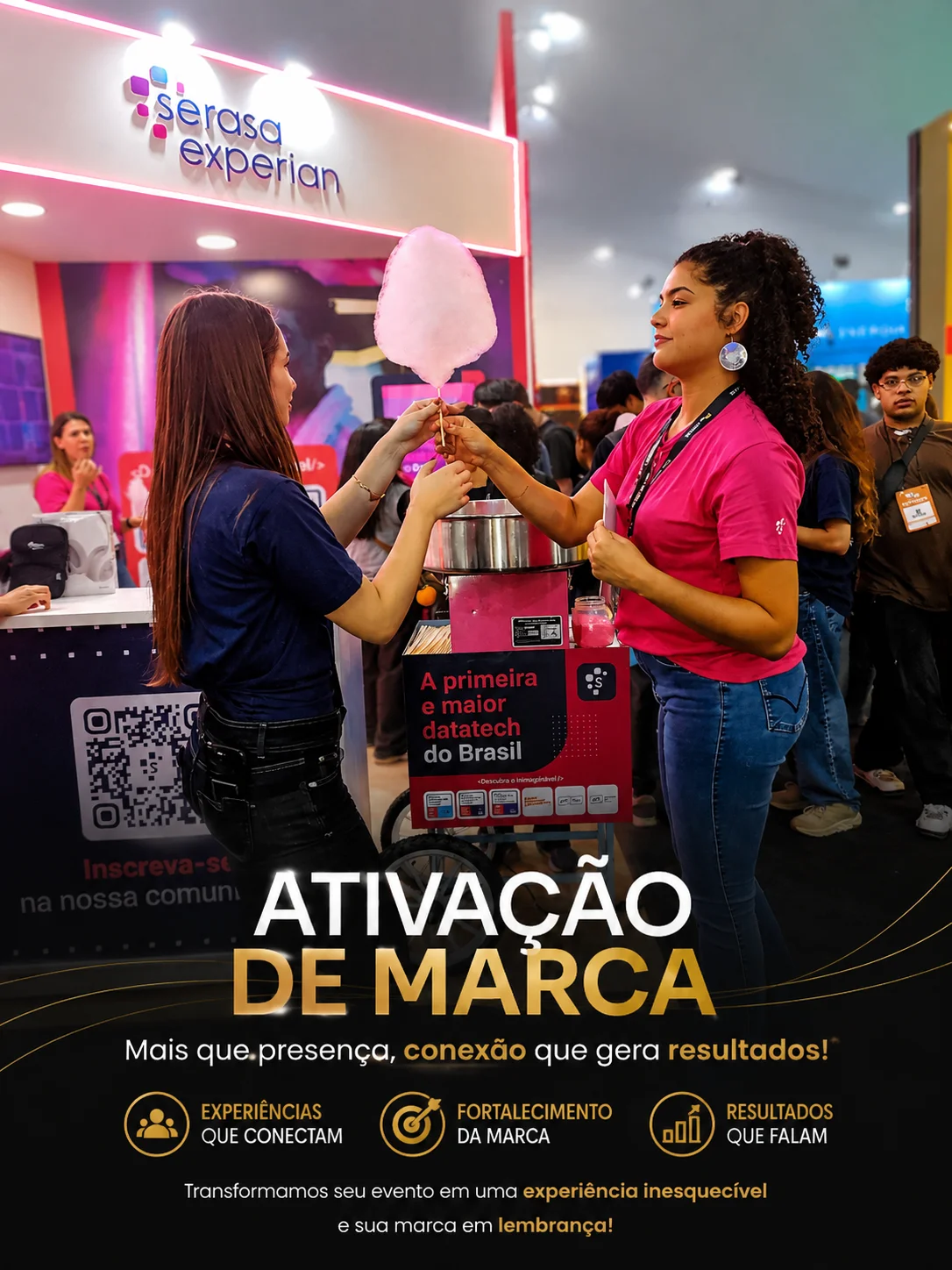 estação de algodão doce