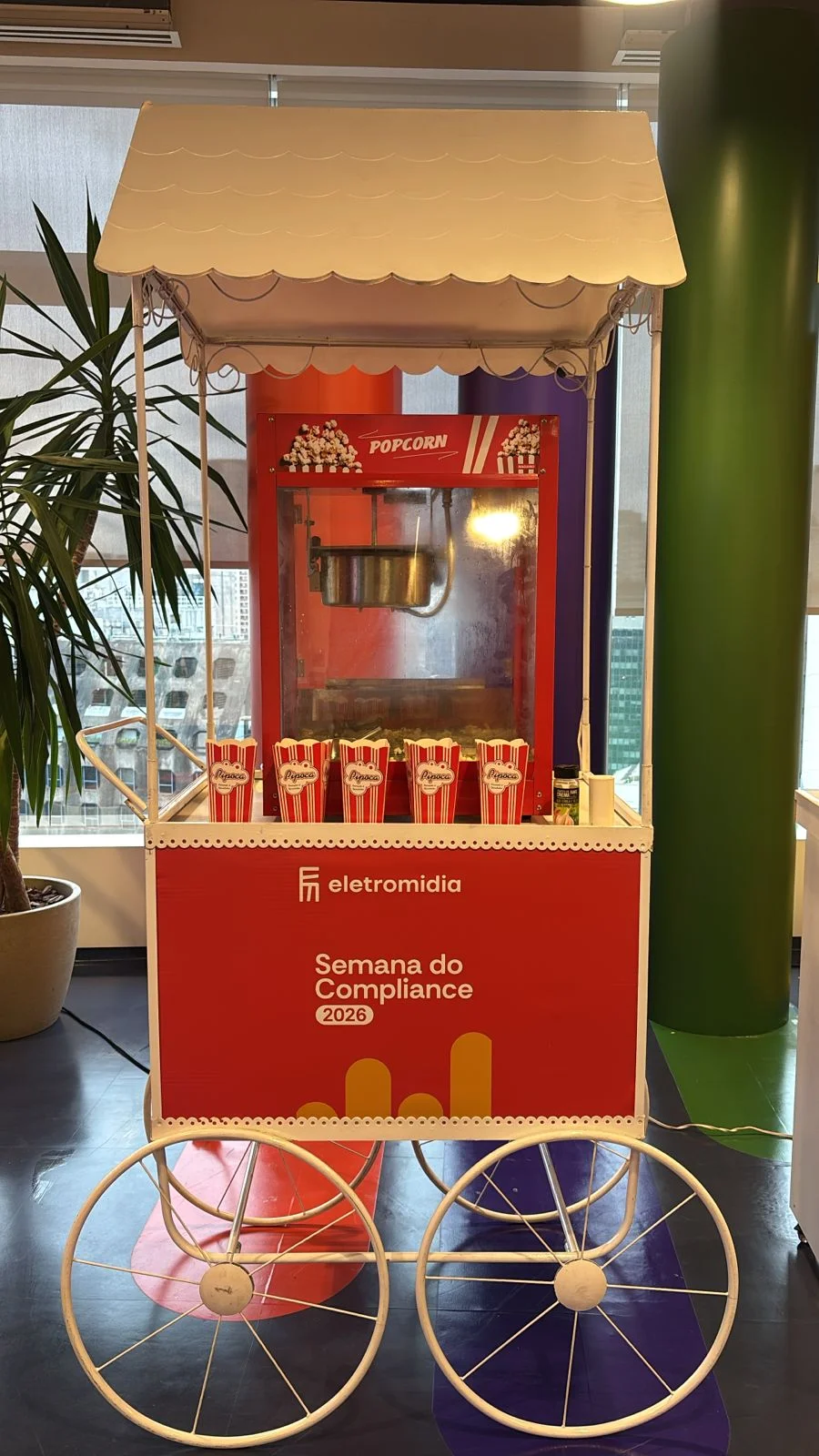 carrinho de pipoca gourmet