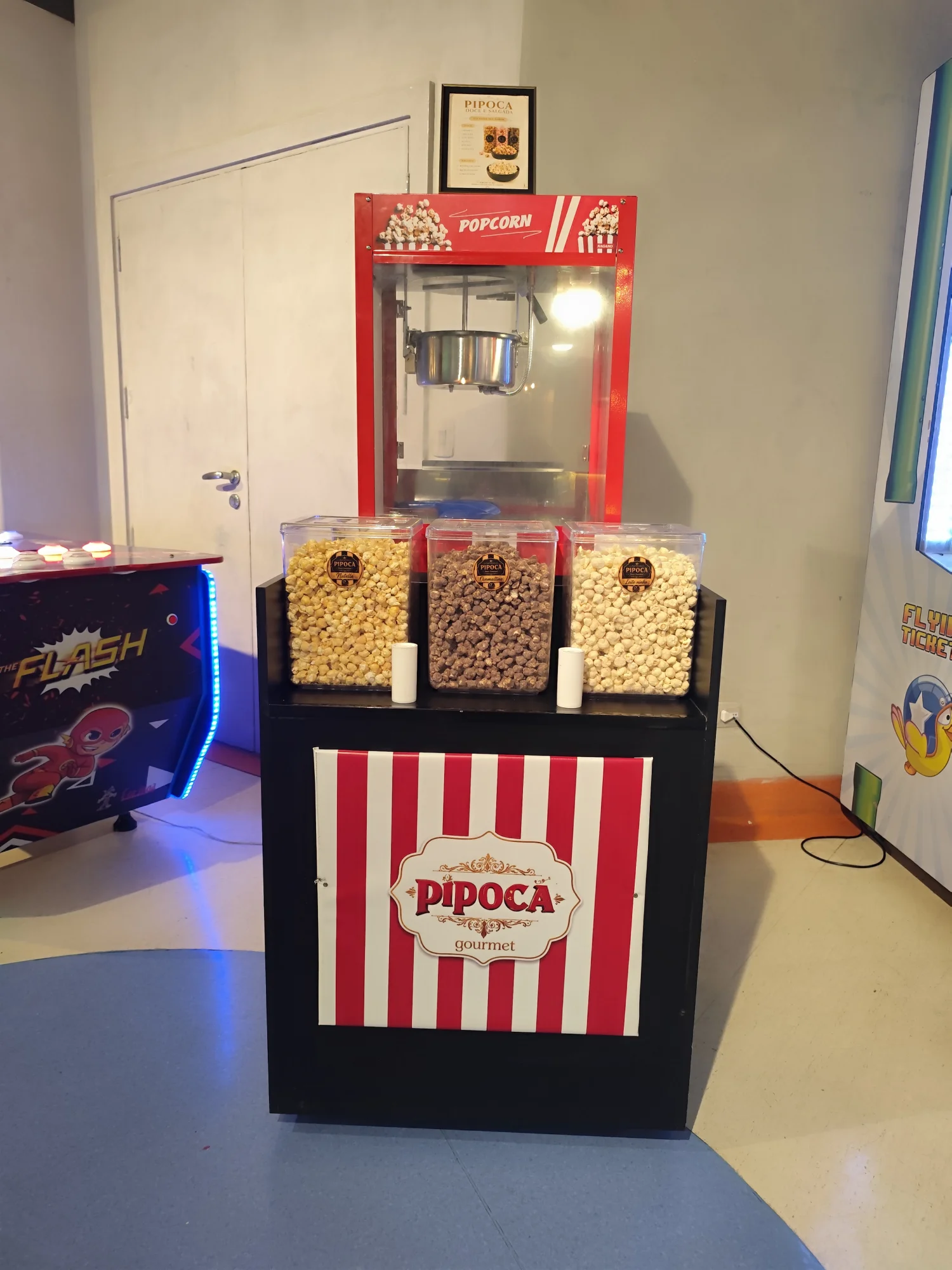 carrinho de pipoca gourmet