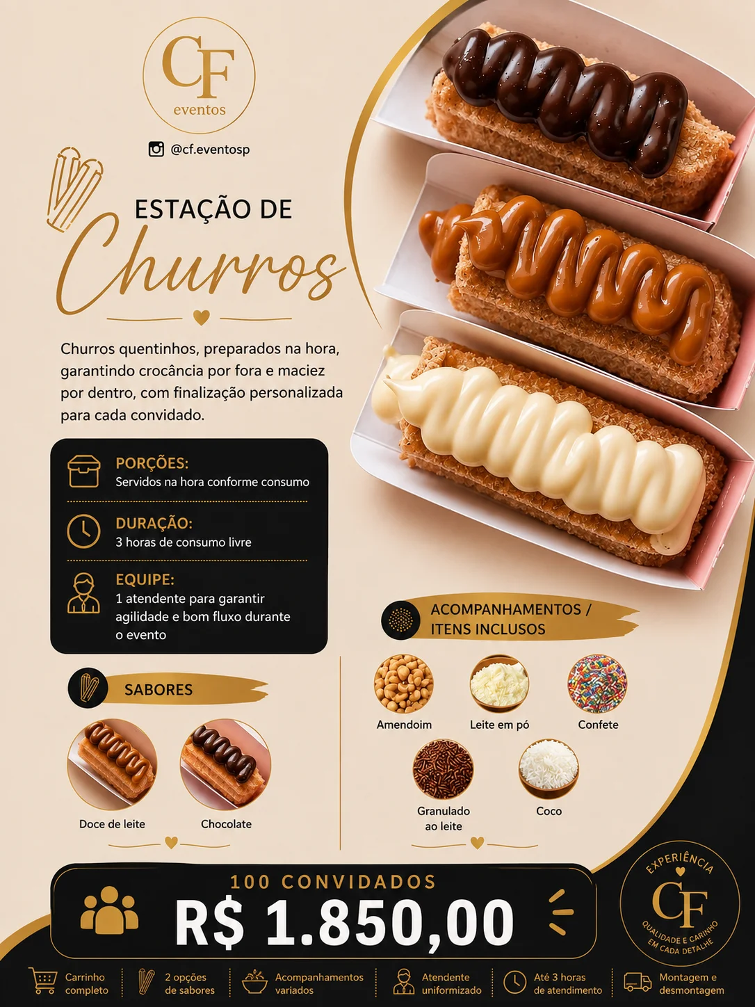 estação de churros