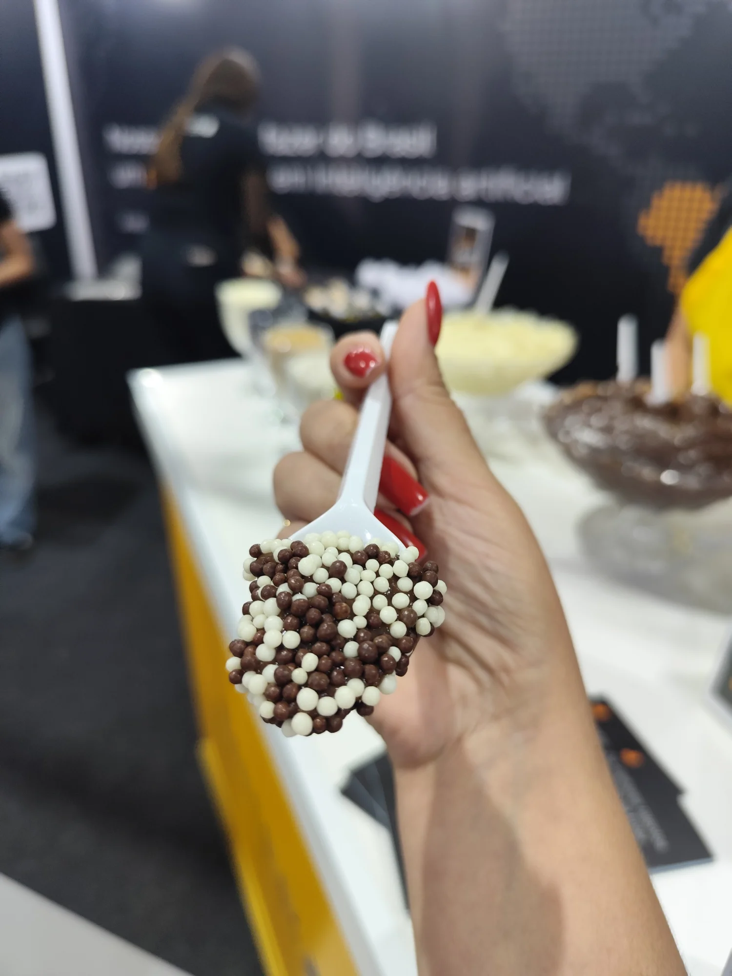 brigadeiro de colher carrinho