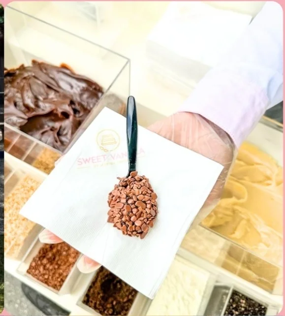 brigadeiro de colher carrinho