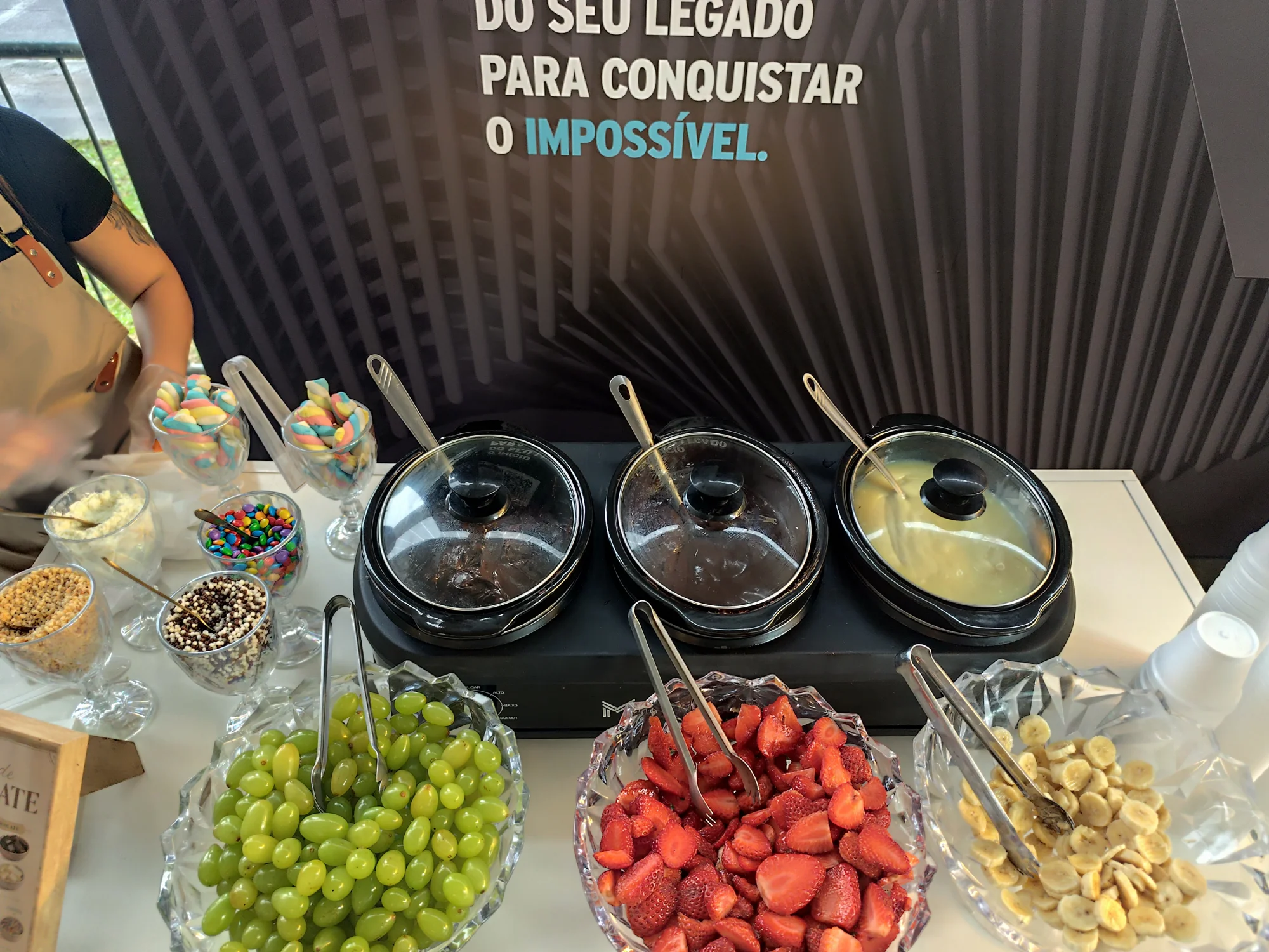 fondue para casamento