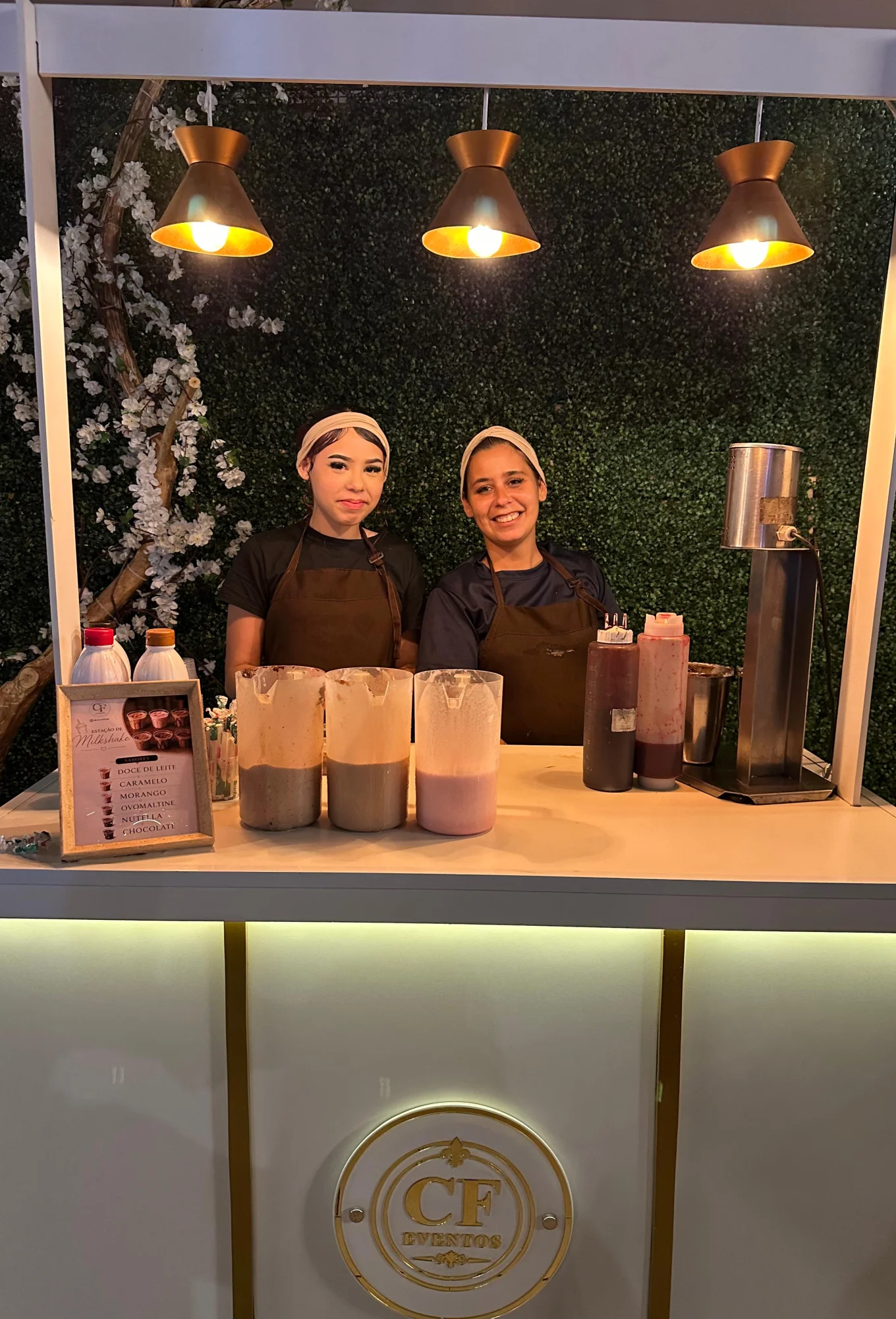 milkshake para eventos