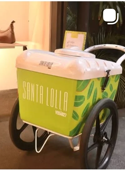 carrinho de picolé gourmet