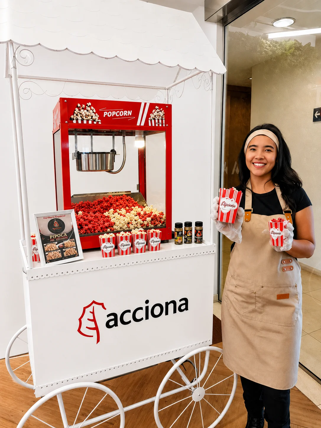 carrinho de pipoca para eventos